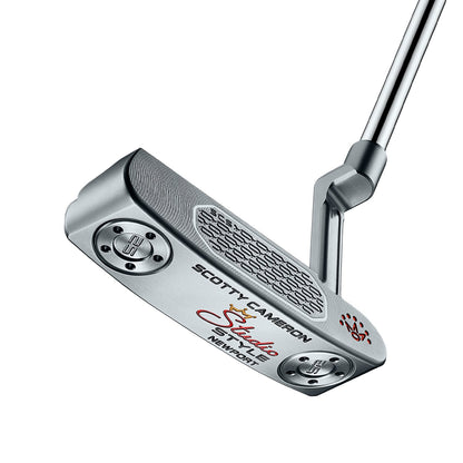 Scotty Cameron Newport putter, 2025 Super Select, sedd ovanifrån vid adress