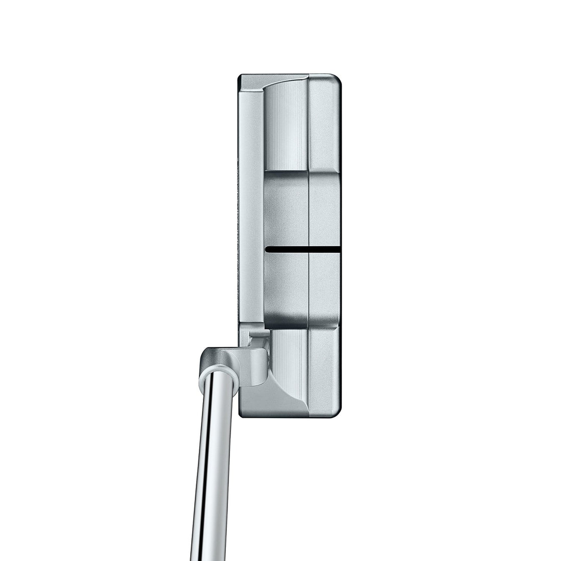 Scotty Cameron Newport 2 Plus putter, vy av det bredare klubbhuvudet