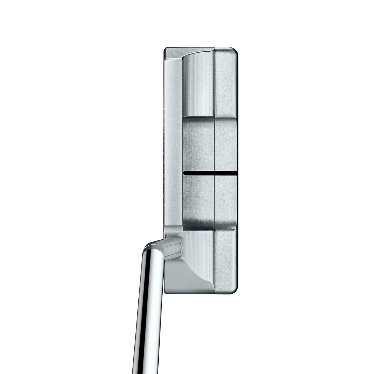 Scotty Cameron Newport 2.5 Plus putter, vy av det bredare klubbhuvudet