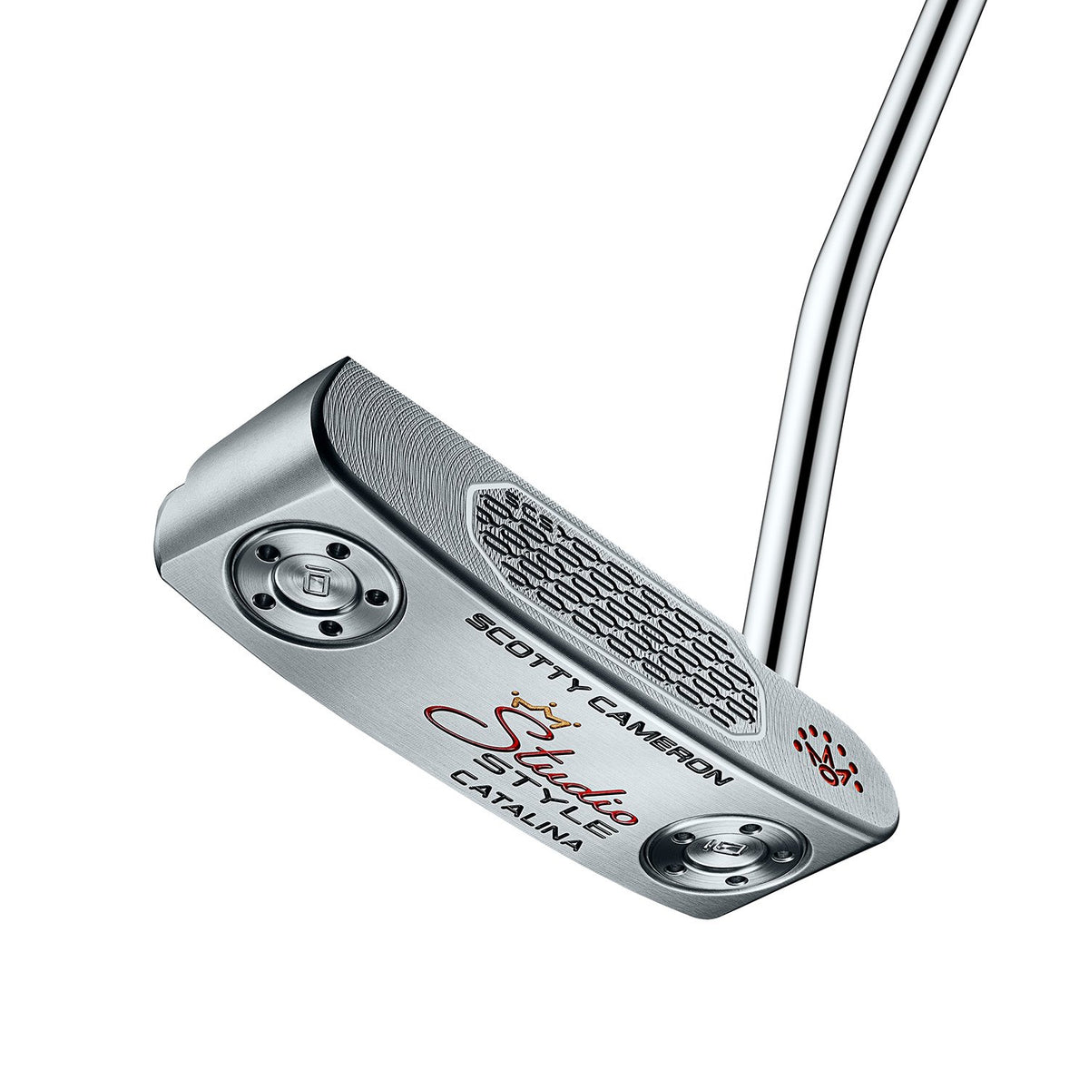 Scotty Cameron Catalina blad-putter, 2025 Super Select, sedd ovanifrån vid adress