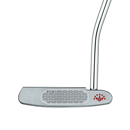 Scotty Cameron Studio Style Catalina putter, träffyta med chain link-fräsning