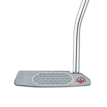 Scotty Cameron Squareback mallet-putter, baksidan med fyrkantig form