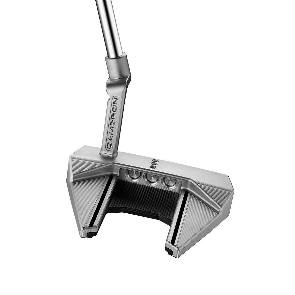 Scotty Cameron Phantom 7.2 mallet-putter, vy av klubbhuvudet