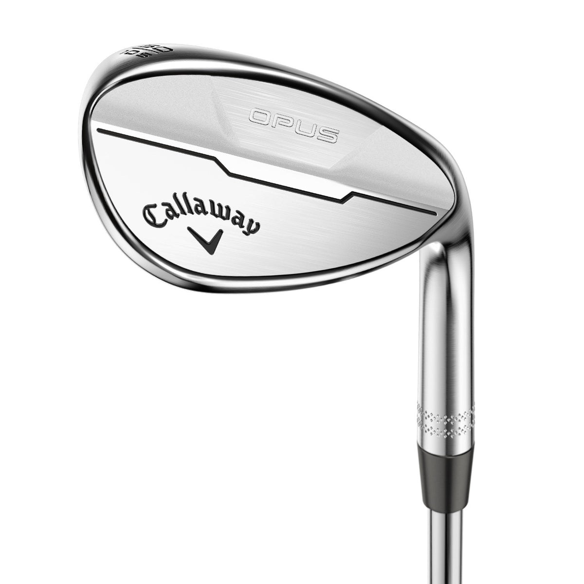 Callaway Opus Chrome Dam wedge, klubbhuvud sett snett framifrån