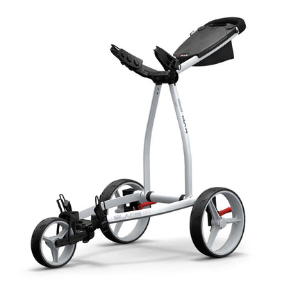 BIG MAX Blade IP 2.0 vit pushvagn uppfälld med XL-organizerpanel