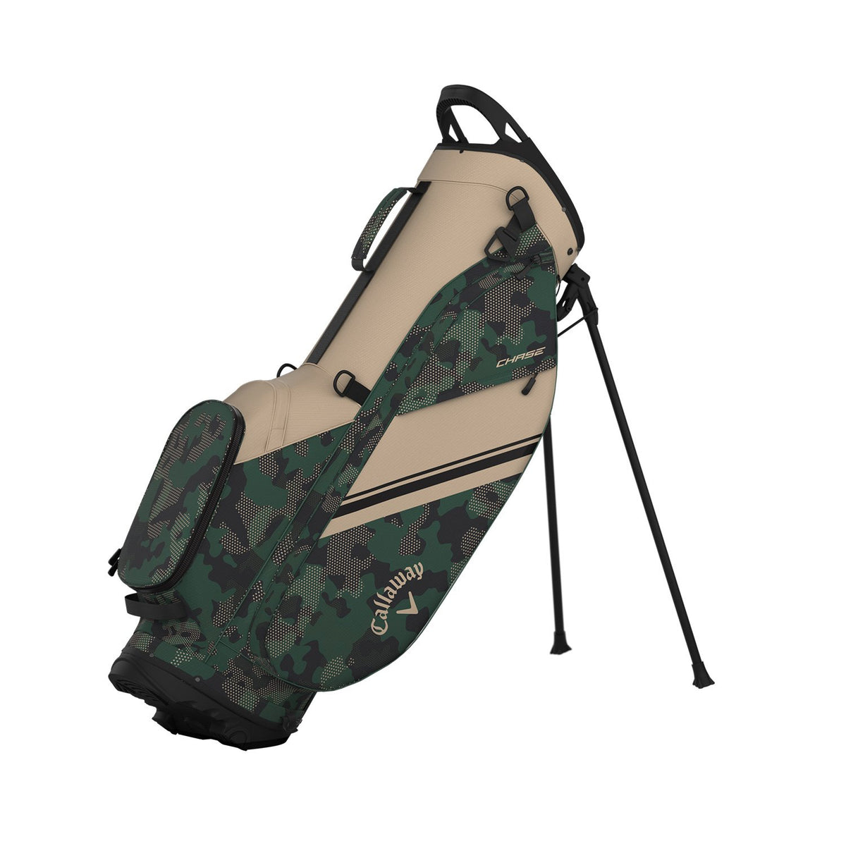 Callaway Chase 4 bärbag i beige och grön camo
