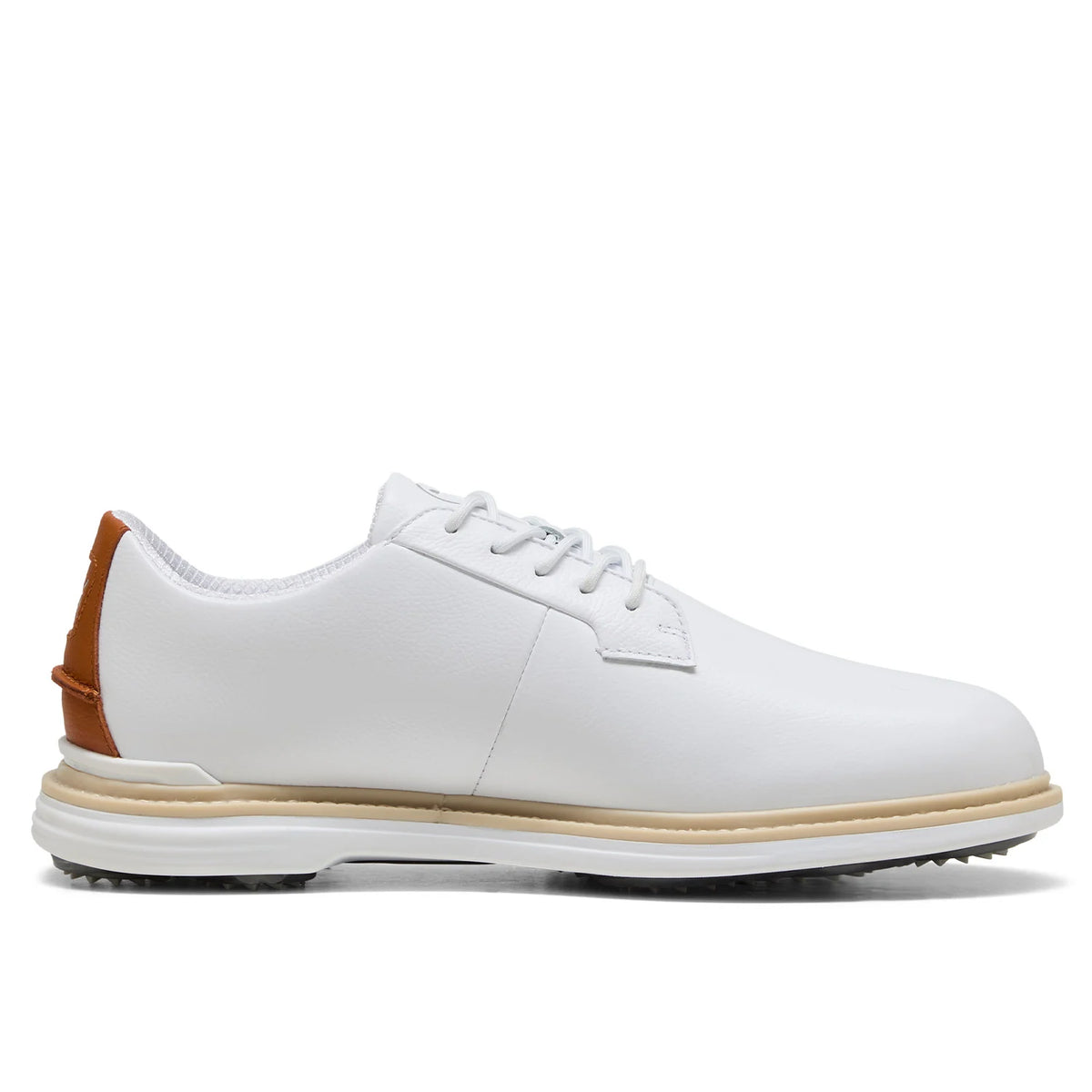 Puma ROYALE White/Leather Brown