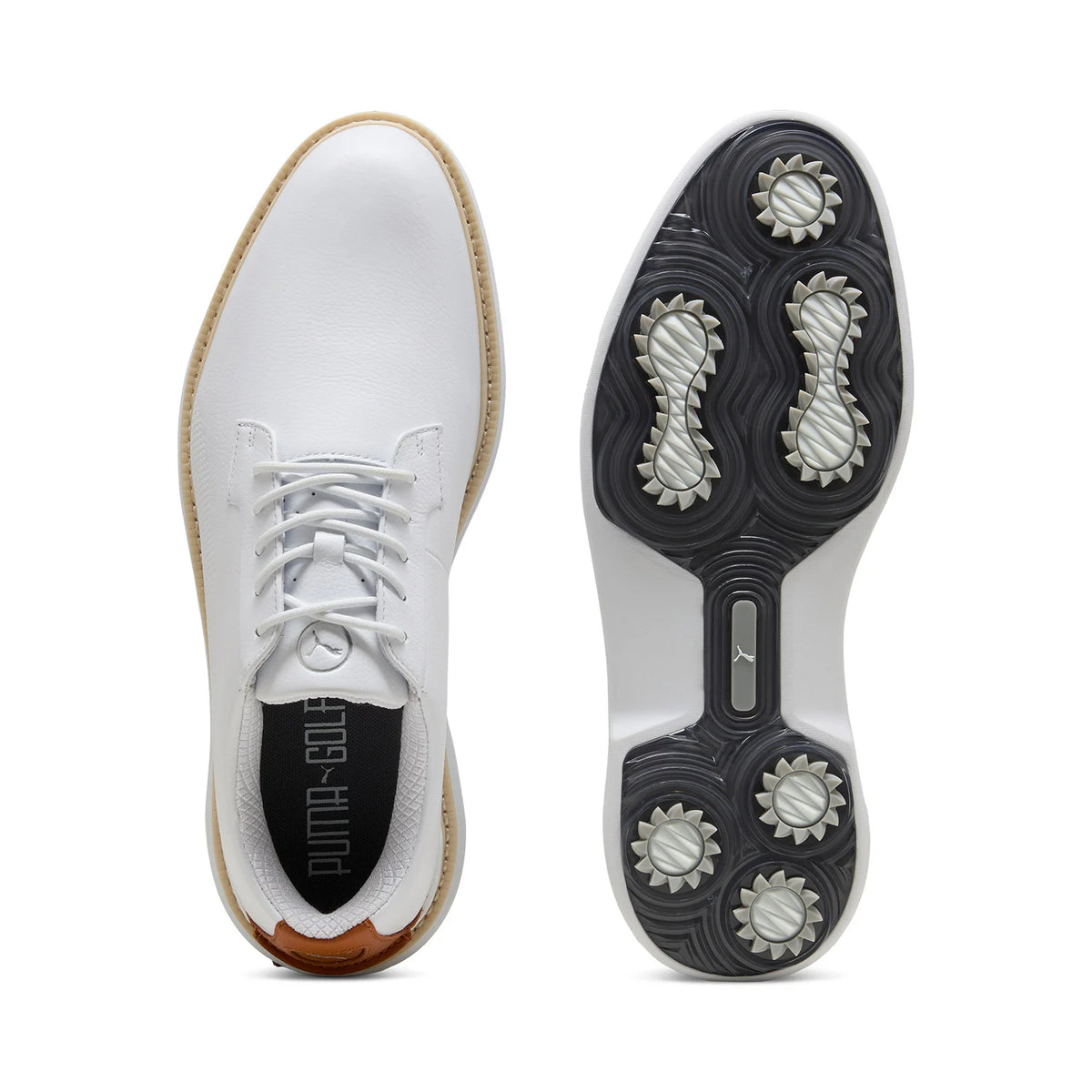 Puma ROYALE White/Leather Brown – bild 3