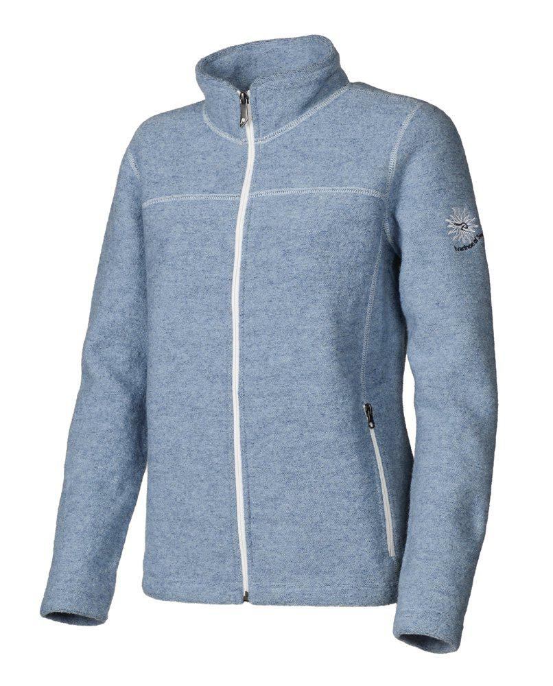 Ivanhoe Beata full zip med brodyr på vänster ärm