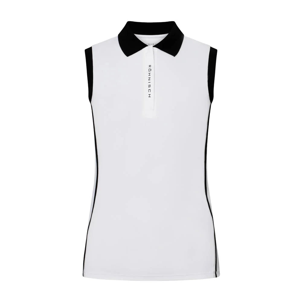 Ultra Viola UV Sleeveless White
