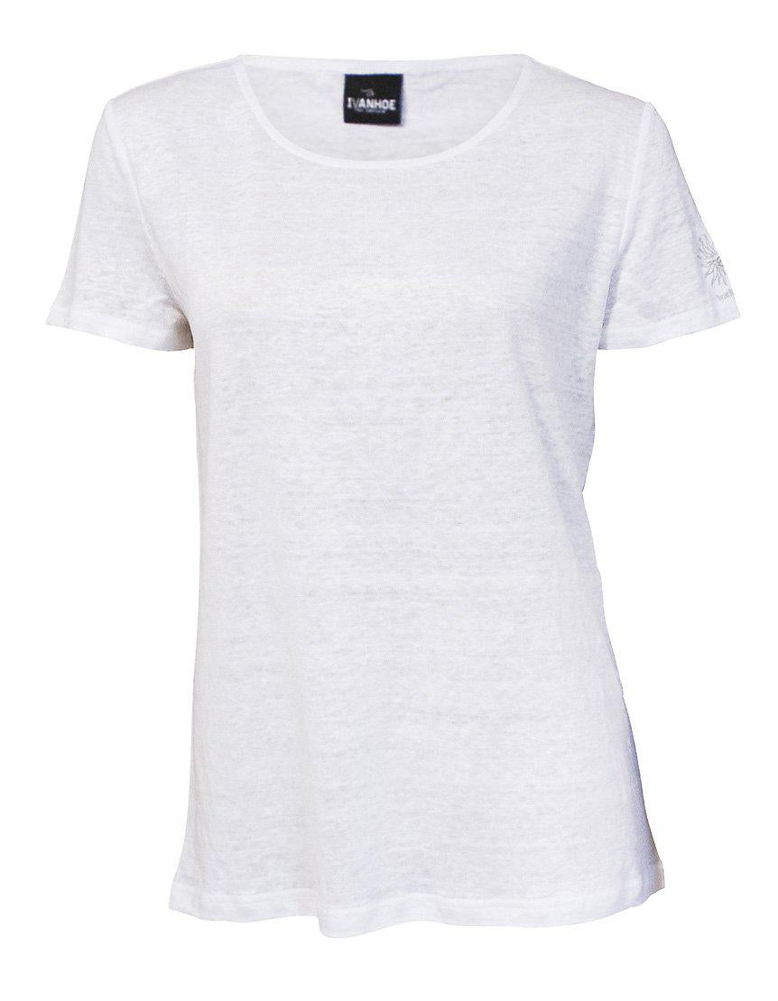 Ivanhoe GY Leila T-shirt Linne Dam – bild 3
