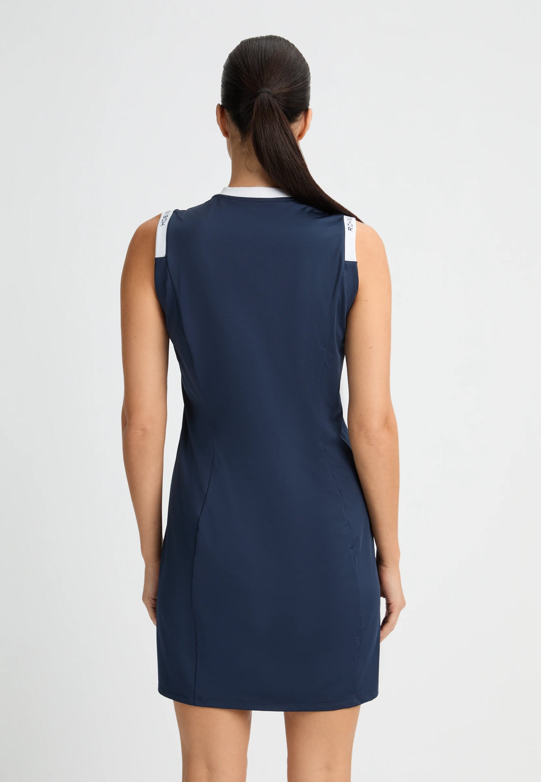 Röhnisch Abby Sleeveless Dress Dam Navy/White