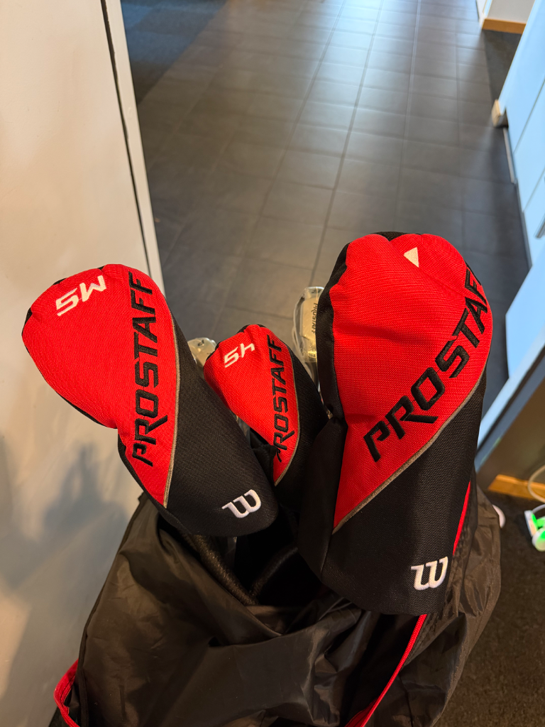 Wilson PROSTAFF 7-Sw + Hy5 + FW5 + Drive Grafit Reg Rh - Demoklubba