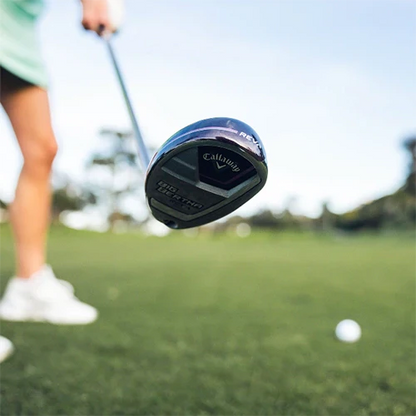 Callaway Big Bertha REVA Dam hybrid, detalj av klubbhuvudet