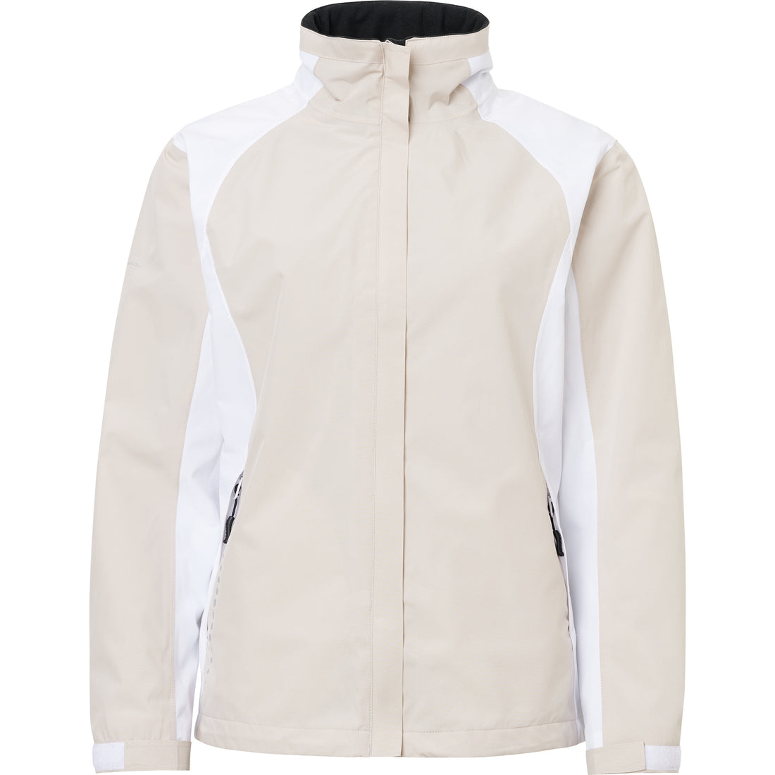 Abacus Links Stretch Regnjacka Dam White/Navy/Black