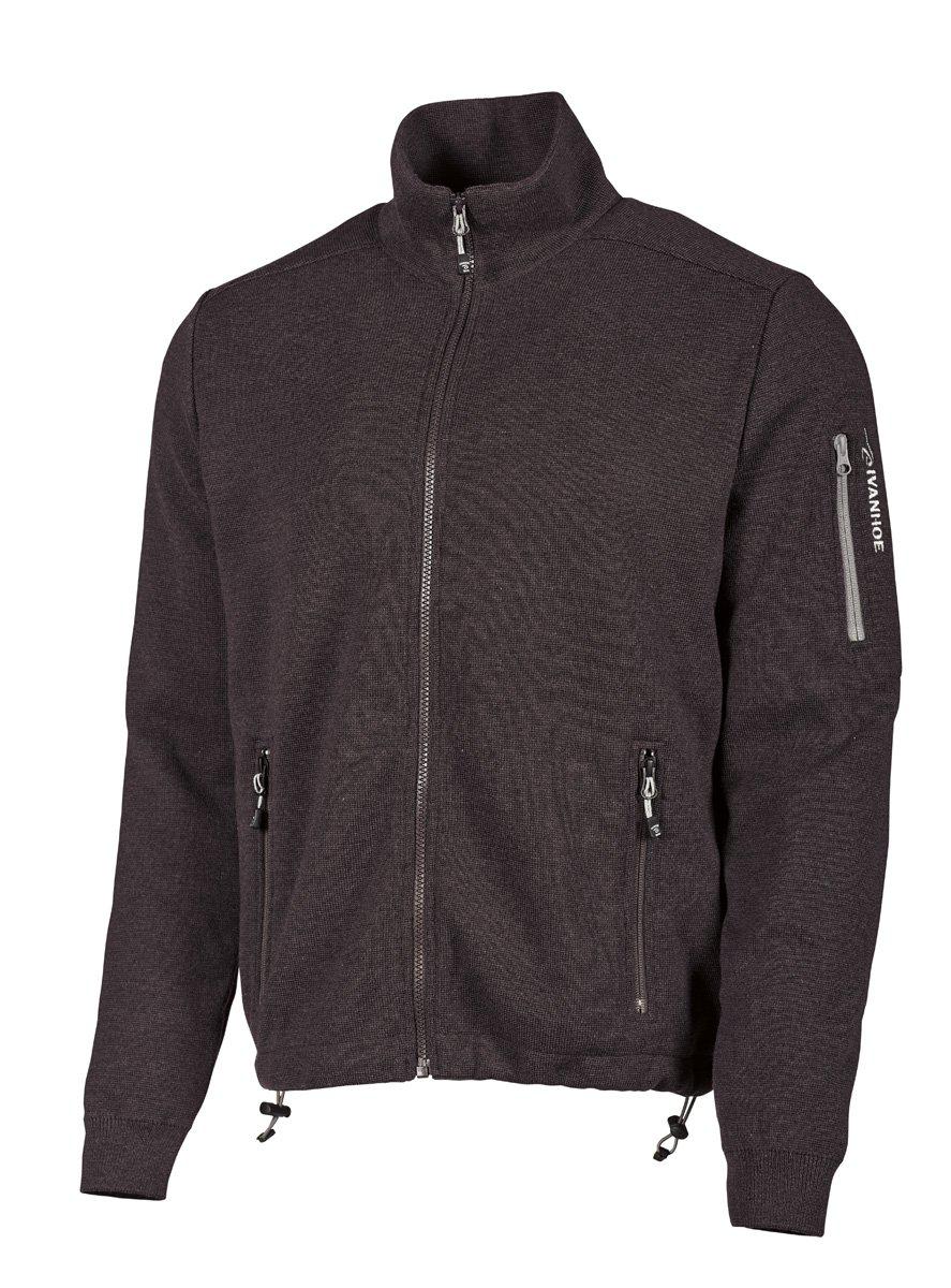 Ivanhoe Hadar fz WB herr windbreaker i merinoull, framifrån