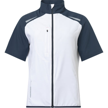 Abacus Lanark Stretch Windshirt Dam White/Navy – vindjacka