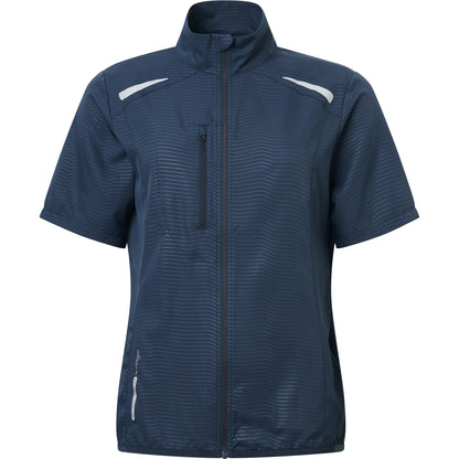 Abacus Lanark Stretch Windshirt Dam White/Navy – vindjacka – bild 3