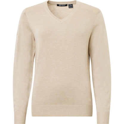 Abacus Liffin V-neck Pullover Dam Navy – tröja