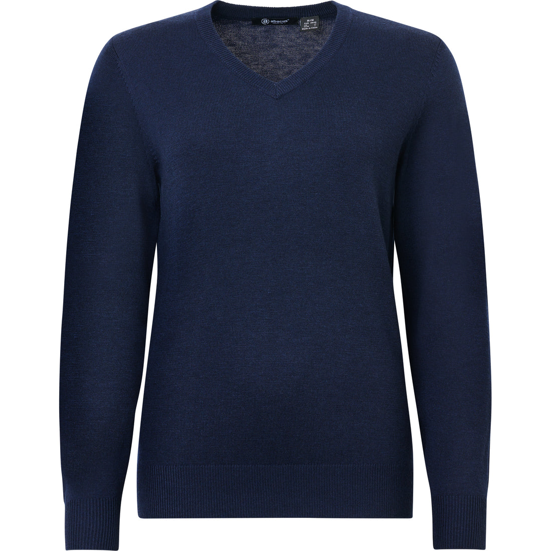 Abacus Liffin V-neck Pullover Dam Navy – tröja – bild 2