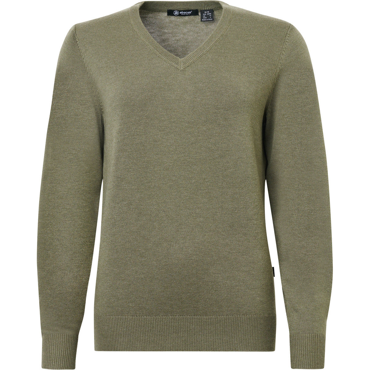 Abacus Liffin V-neck Pullover Dam Navy – tröja – bild 3