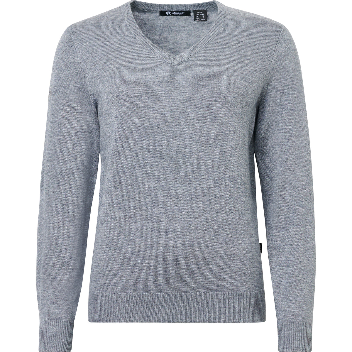 Abacus Liffin V-neck Pullover Dam Navy – tröja – bild 4