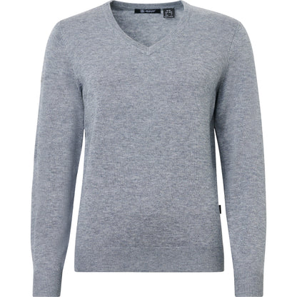 Abacus Liffin V-neck Pullover Dam Navy – tröja – bild 4