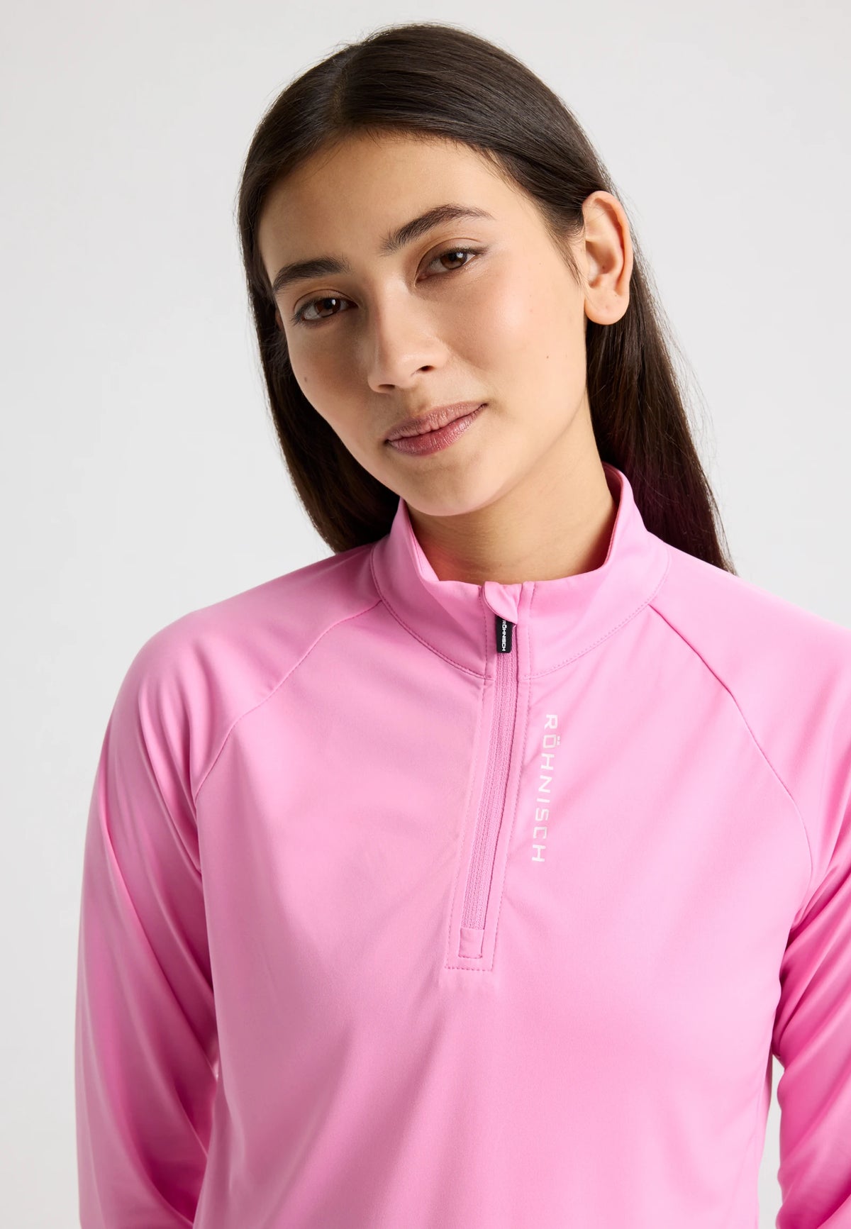 Röhnisch Addy Long Sleeve Dam Fuchsia Pink