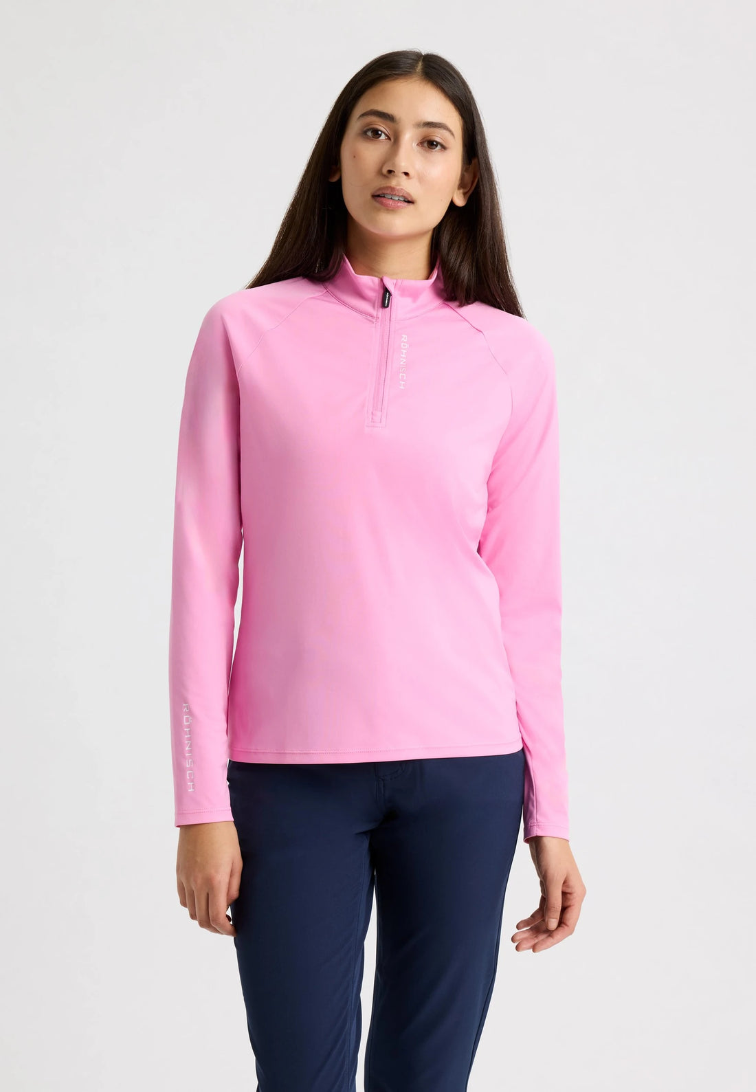 Röhnisch Addy Long Sleeve Dam Fuchsia Pink