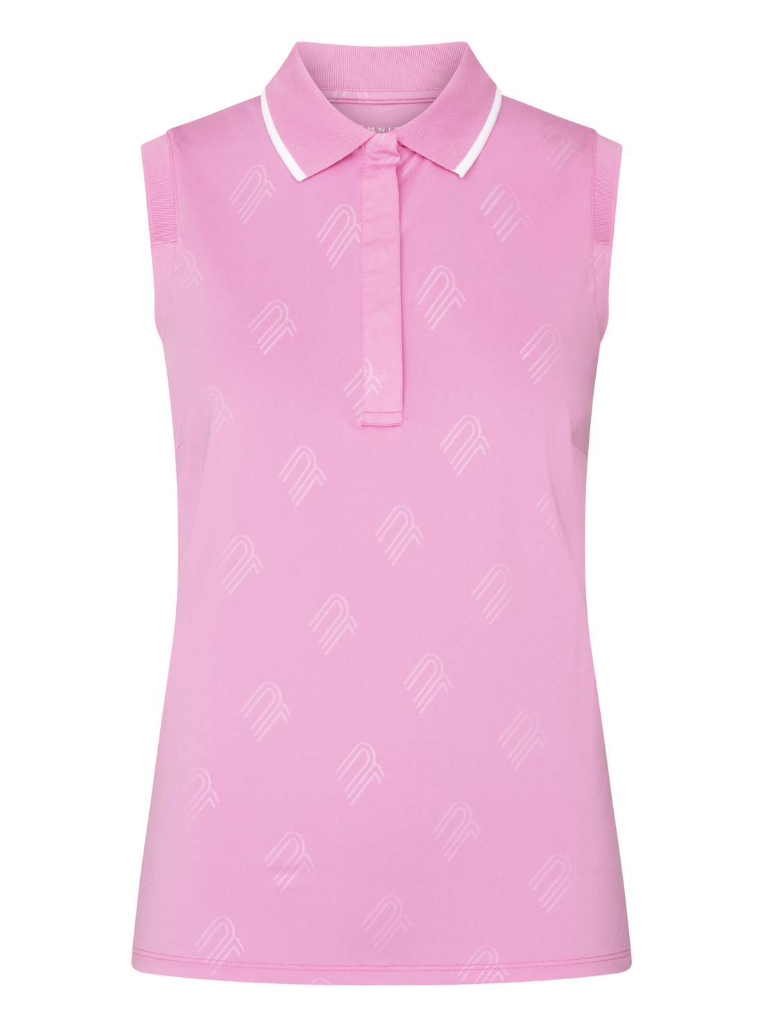 Röhnisch Deni Sleeveless Poloshirt Dam Fuchsia Pink