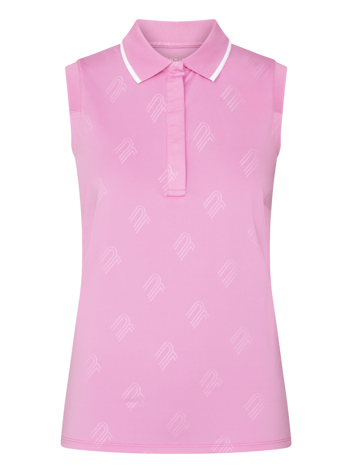 Röhnisch Deni Sleeveless Poloshirt Dam Fuchsia Pink