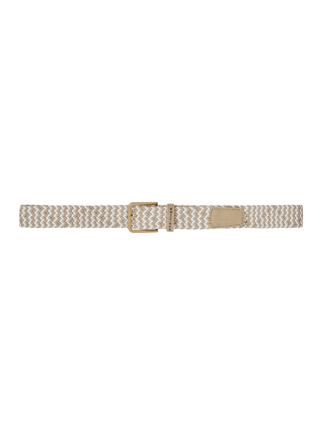 Röhnisch Braided Stretch Belt Beige Sand Onesize