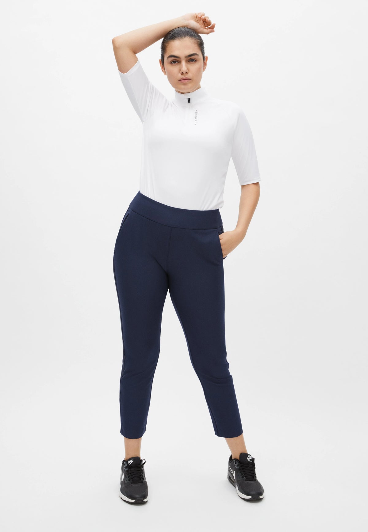 Röhnisch Kay Golf Pants Dam Navy