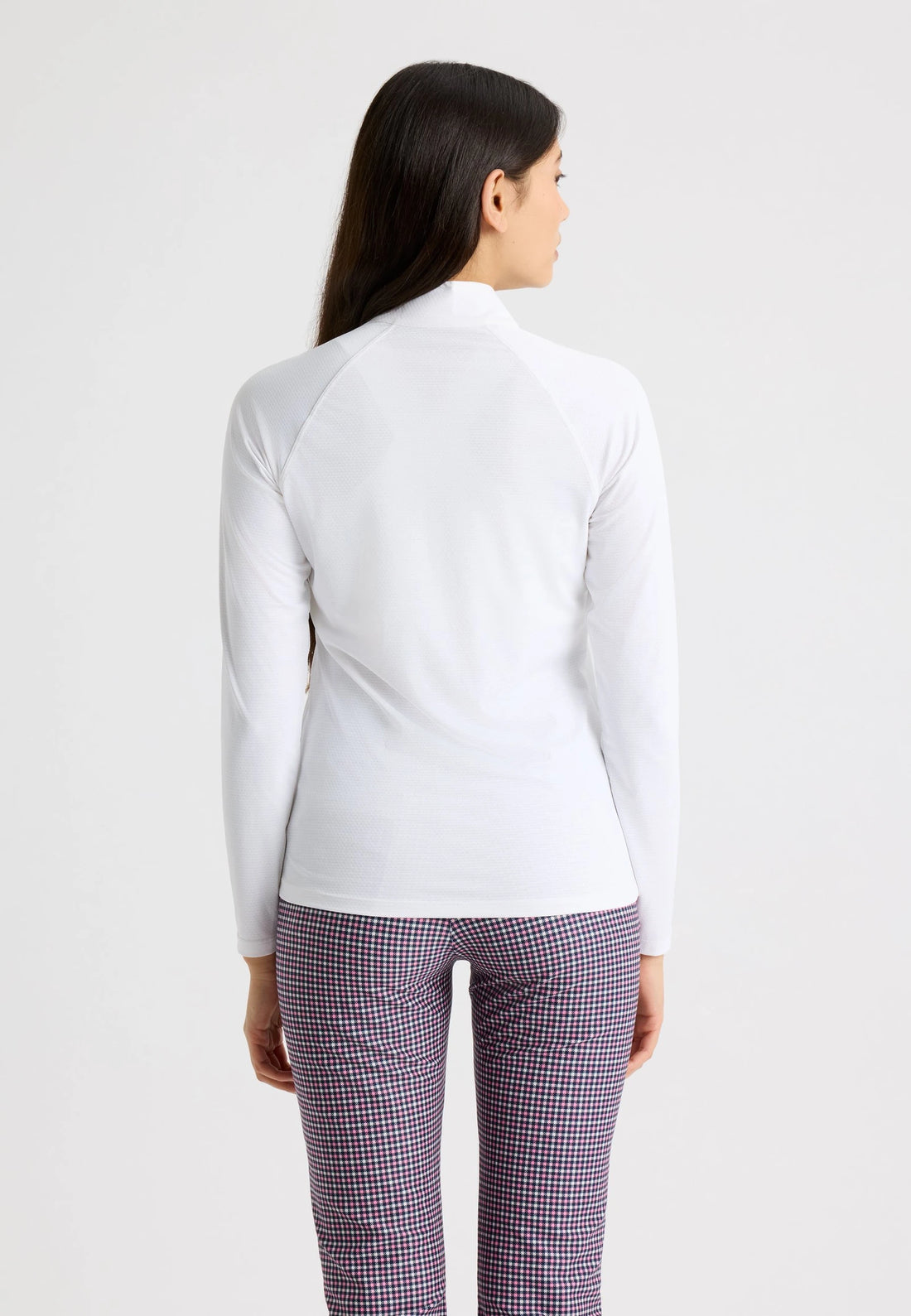 Nicky Full Zip White
