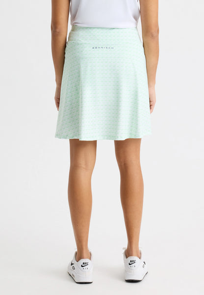 Röhnisch Luna Long Skort Dam Green Ash
