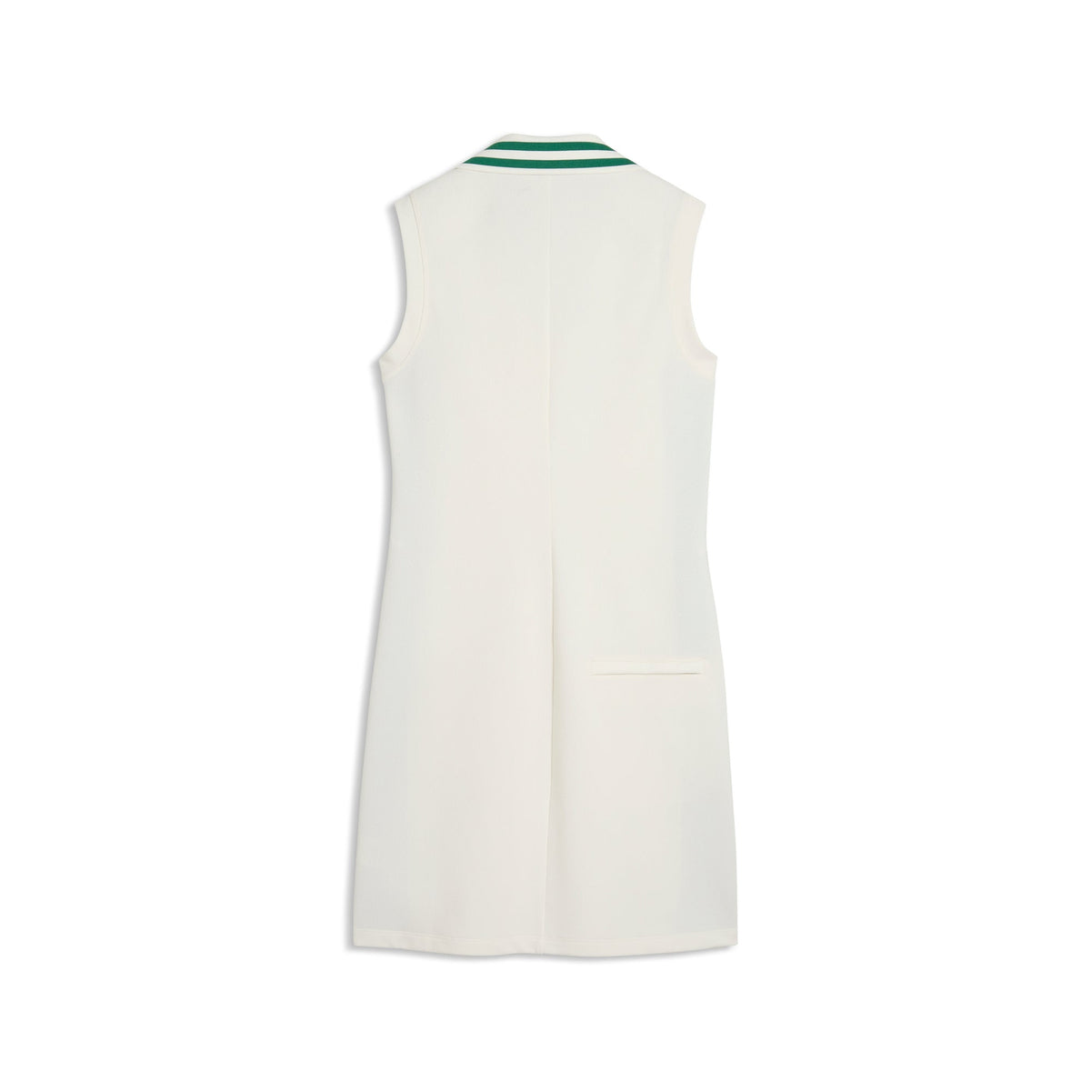 Puma 30904 ärmlös golfklänning dam i Warm White, bakifrån