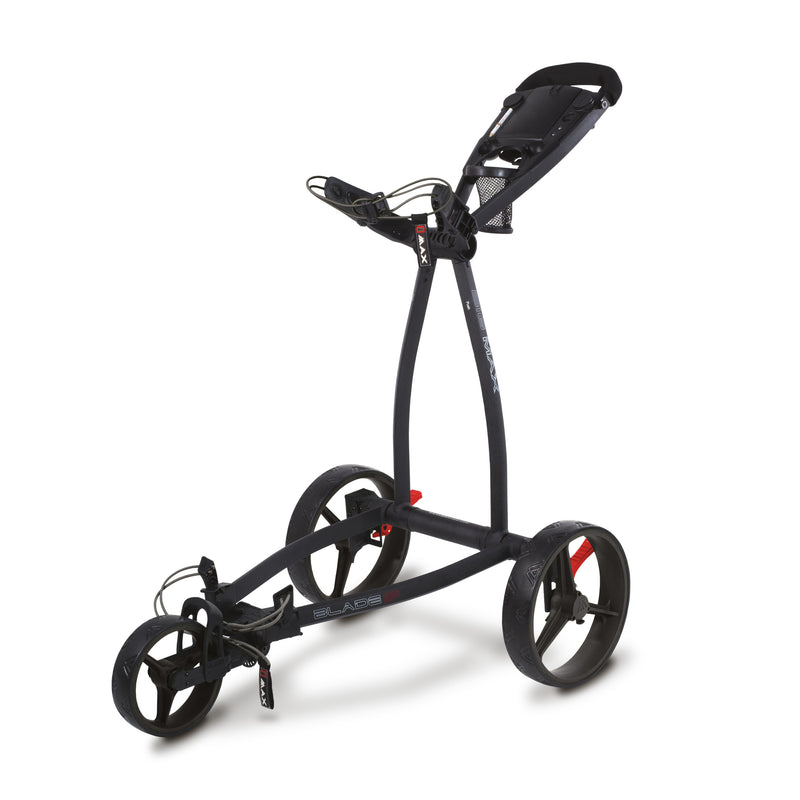 BIG MAX Blade IP ultraplatt hopfällbar golfvagn i svart