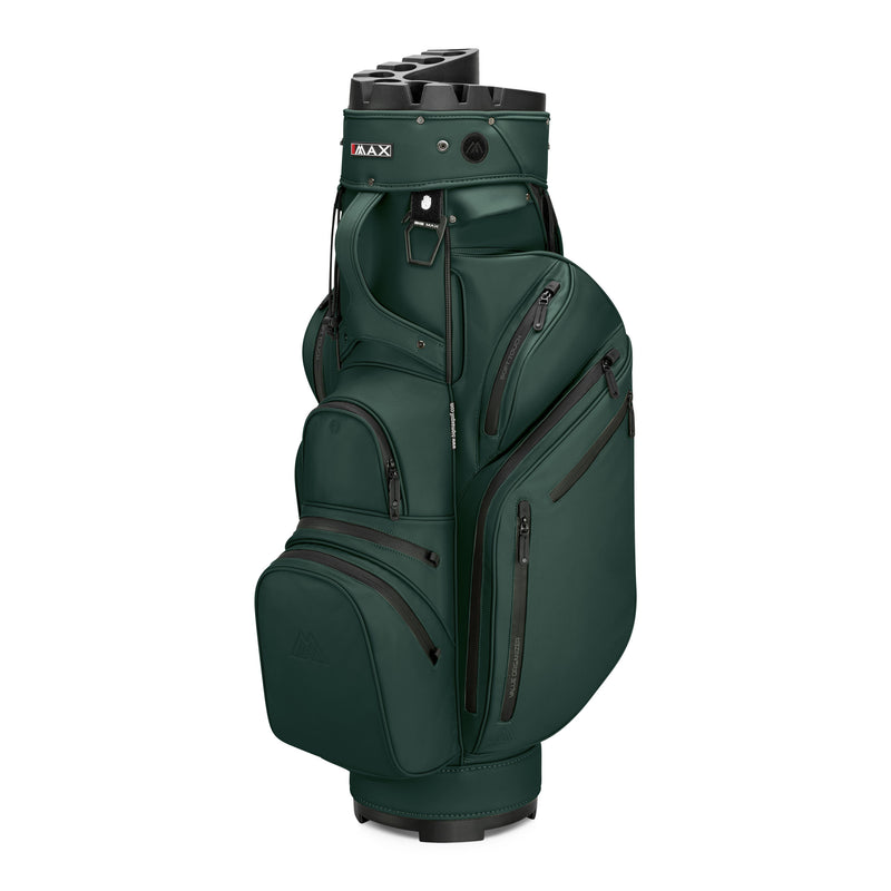 BIG MAX Dri Lite Silencio Prime vagnbag i forrest grön SoftGuard PU, sedd framifrån
