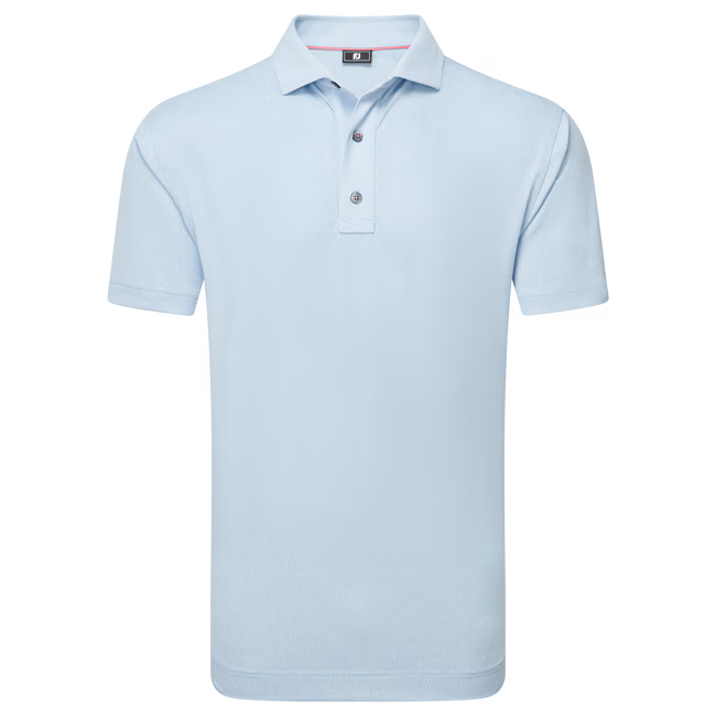 FootJoy Etched Texture Print Lisle Golfpiké Herr