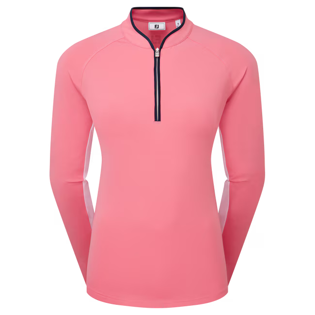 FootJoy 1/4 Zip LS Sun Protection Shirt Dam