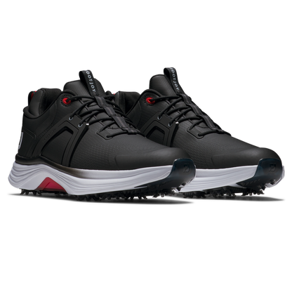 FootJoy Hyperflex golfsko herr, snedvy av stickad ovandel och snörning