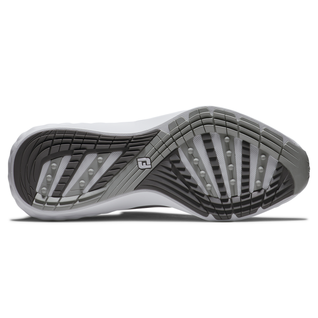 FootJoy FJ Quantum golfsko, vy av spikeless gummisula med geometriska greppzoner