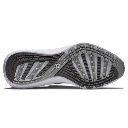 FootJoy FJ Quantum golfsko, vy av spikeless gummisula med geometriska greppzoner