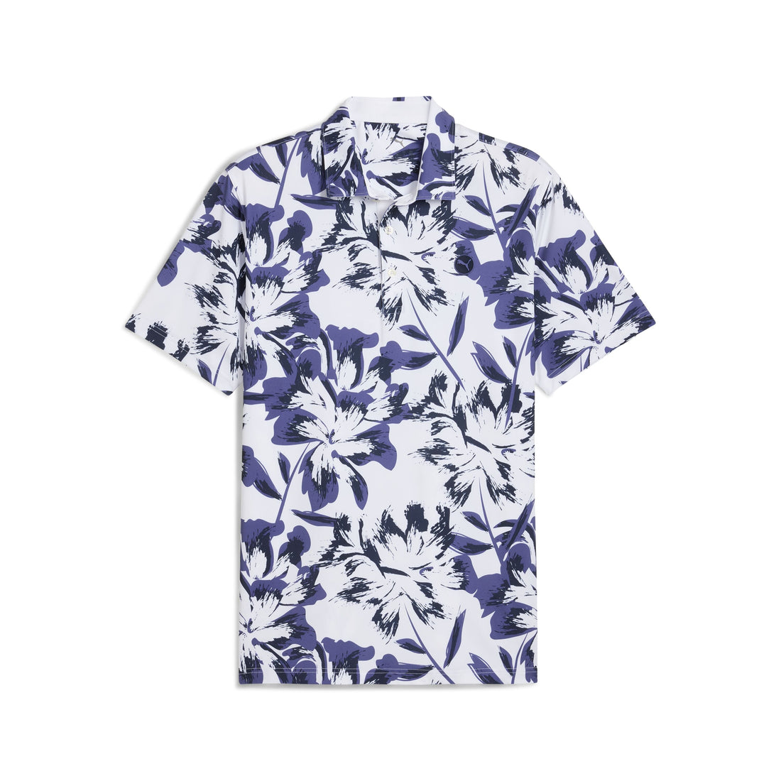 Puma MATTR Broken Flower Golfpiké Herr Blue