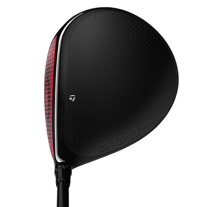 TaylorMade Stealth driver, vy uppifrån vid adress