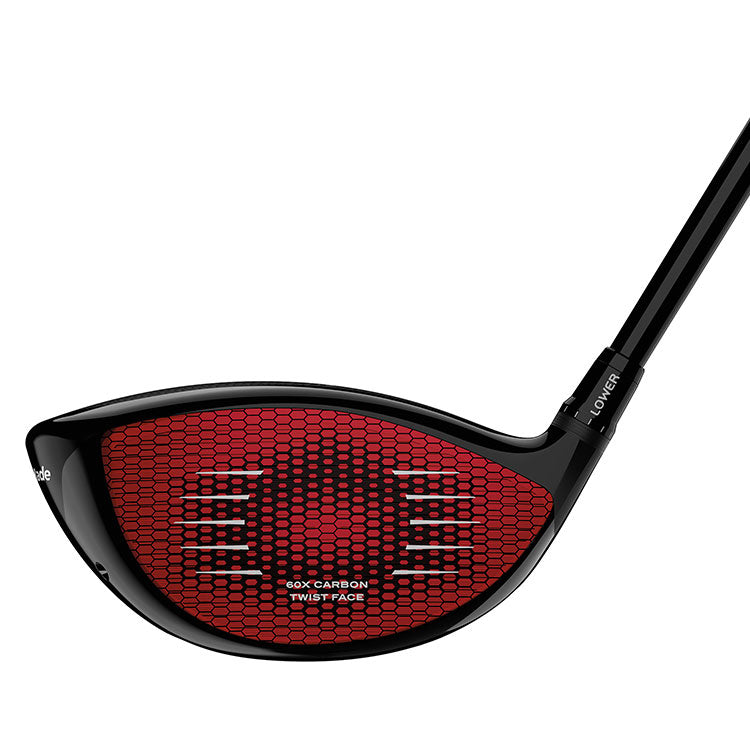 TaylorMade Stealth driver, närbild på träffytan