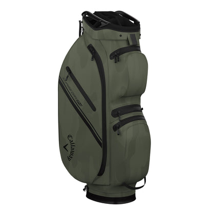 Callaway Chase 14 vagnbag, vy av 14-fack toppsektion