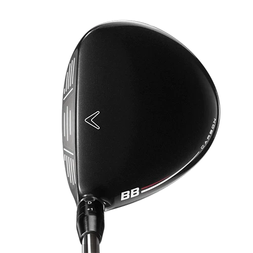 Callaway Big Bertha fairwaywood, vy av det titanbyggda klubbhuvudet