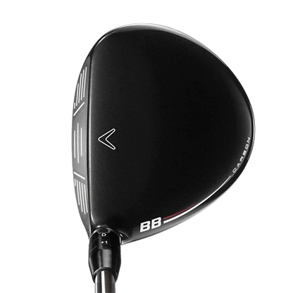 Callaway Big Bertha fairwaywood, vy av det titanbyggda klubbhuvudet