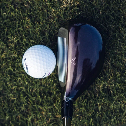 Callaway Big Bertha REVA Dam hybrid, närbild på häl och hosel